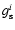 $g_{\rm s}^i$
