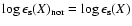 $\log\epsilon_{\rm s} (X)_{\rm nor} = \log\epsilon_{\rm s}(X)$