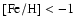 $\rm [Fe/H] < -1$