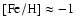 $\rm [Fe/H] \approx -1$