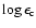 $\log\epsilon_{\rm c}$
