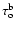 $\tau _{\rm o}^{\rm b}$