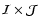 $\mathcal{I} \times \mathcal{J}$