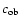 $c_{\rm ob}$