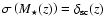 $\sigma\left(M_{\star}(z)\right)=
\delta_{\rm sc}(z)$