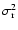 $\sigma_{\rm r}^2$