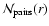 ${\cal N}_{\rm
pairs}(r)$