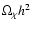 $\Omega_\chi h^2$