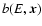 $b(E,\vec{x})$
