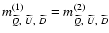 $m^{(1)}_{\widetilde Q,\ \widetilde U,\ \widetilde D}=m^{(2)}_{\widetilde Q,\ \widetilde
U,\ \widetilde D}$