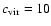 $c_{\rm vir} = 10$