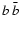 $b~\bar{b}$