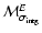 ${\cal M}^E_{\sigma_{\rm intg}}$