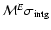 ${\cal M}^E \sigma _{\rm intg}$