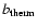 $b_{\rm therm}$