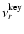 $\nu_r^{\rm key}$