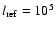 $l_{\rm ref}=10^5$