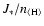$J_*/n_{\langle{\rm H}\rangle}$