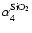 $\alpha^{\rm SiO_2}_4$
