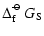 $\displaystyle \Delta_{\rm f}^{\hbox{$\rm\hspace{0.1ex}\circ\hspace{-1.275ex}-$ }}\hspace{-0.2ex}G_{\rm S}$