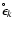 ${\epsilon^{\hspace{-0.9ex}^{\circ}}}_k$