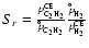 $S_r=\frac{p^{\rm CE}_{\rm C_2{\rm H}_2}}{{p^{\hspace{-0.9ex}^{\circ}}}_{\rm
C_2...
...H}_2}} \frac{{p^{\hspace{-0.9ex}^{\circ}}}_{{\rm H}_2}}{p^{\rm CE}_{{\rm H}_2}}$