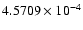 $4.5709\times 10^{-4}$