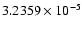 $3.2359\times 10^{-5}$