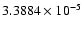 $3.3884\times 10^{-5}$