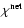 $\chi ^{\rm net}$