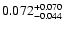 $\rm0.072^{+0.070}_{-0.044}$