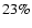 $23\%$