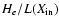 $H_e/L(X_{\rm in})$