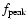 $f_{\rm peak} $