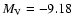 $M_{\rm V}=-9.18$