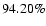 $94.20\%$