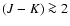 $(J-K) \ga 2$