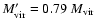 $M_{\rm vir}'=0.79~M_{\rm vir}$