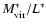 $M_{\rm vir}^*/L^*$