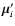 $\bm{\mu}'_{i}$