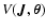 $V(\bm{J},\bm{\theta})$