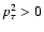$p^{2}_{\tau}>0$