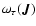 $\omega_{\tau}(\bm{J})$