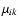 $\mu_{ik}$