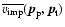 $\ensuremath{\overline{v_{\rm imp}}} ({\vec p}_{\rm p},{\vec p}_{\rm t})$