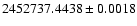 $2452737.4438\pm0.0018$