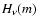 $H_{\nu} (m)$