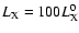 $L_{\rm X}=100 L_{\rm X}^0$