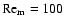 ${\rm Re}_{\rm m}=100$