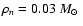 $\rho_n=0.03~\mbox{$M_{\odot}$ }$
